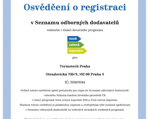 Osvědčení-o-registraci-Zelená-úsporám-nová